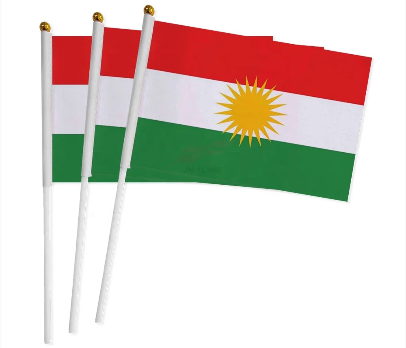 Kurdistan Flagge Klein - Akipa Merch
