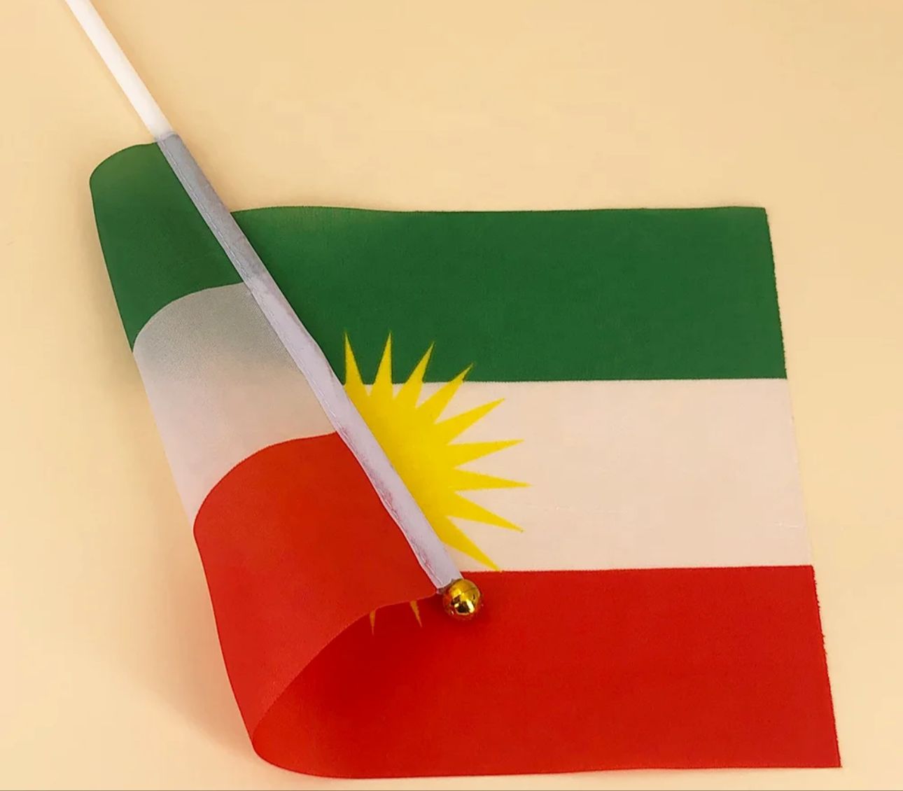 Kurdistan Flagge Klein - Akipa Merch
