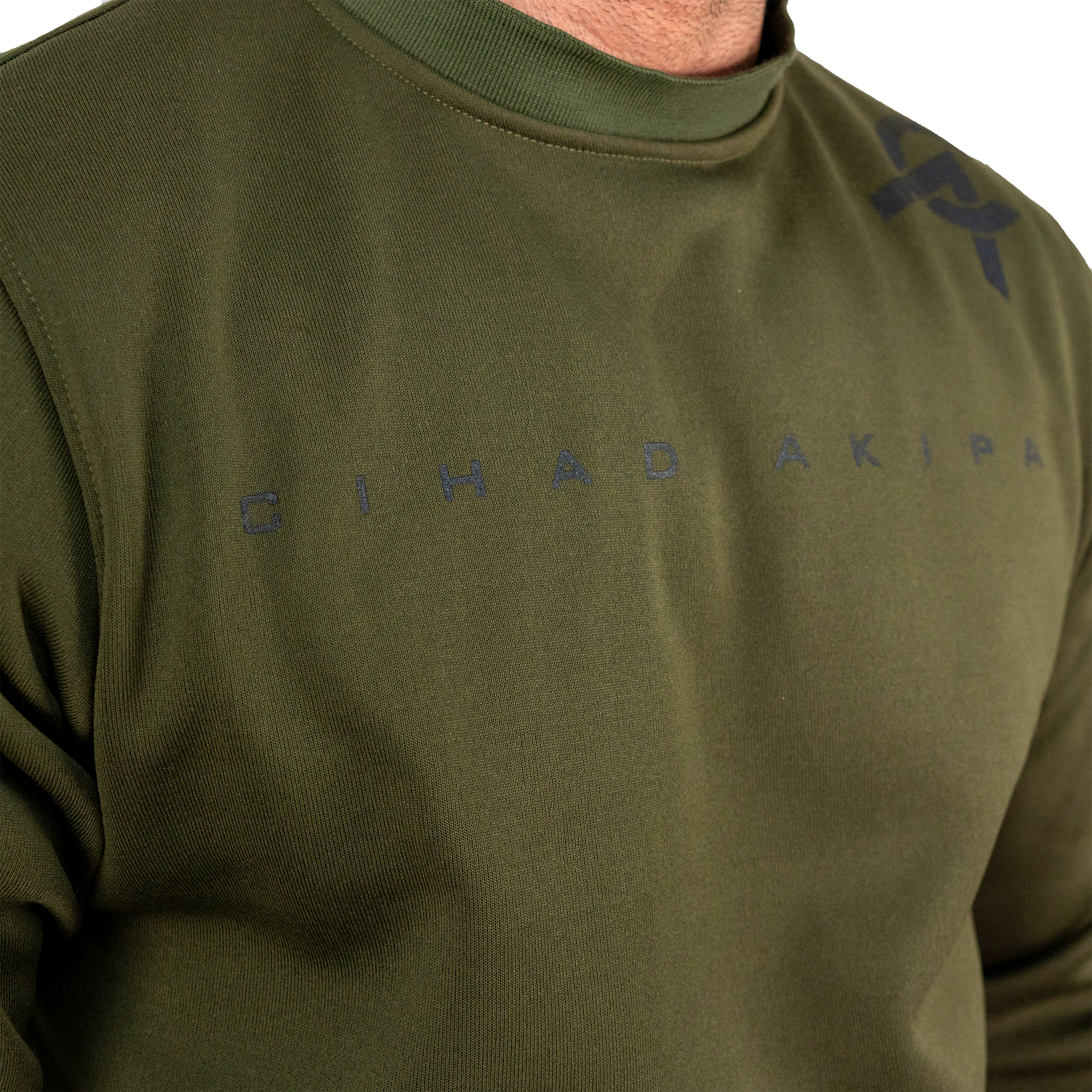 CIHAD AKIPA PULLOVER OLIVEN GRÜN (Kopie) - Akipa Merch