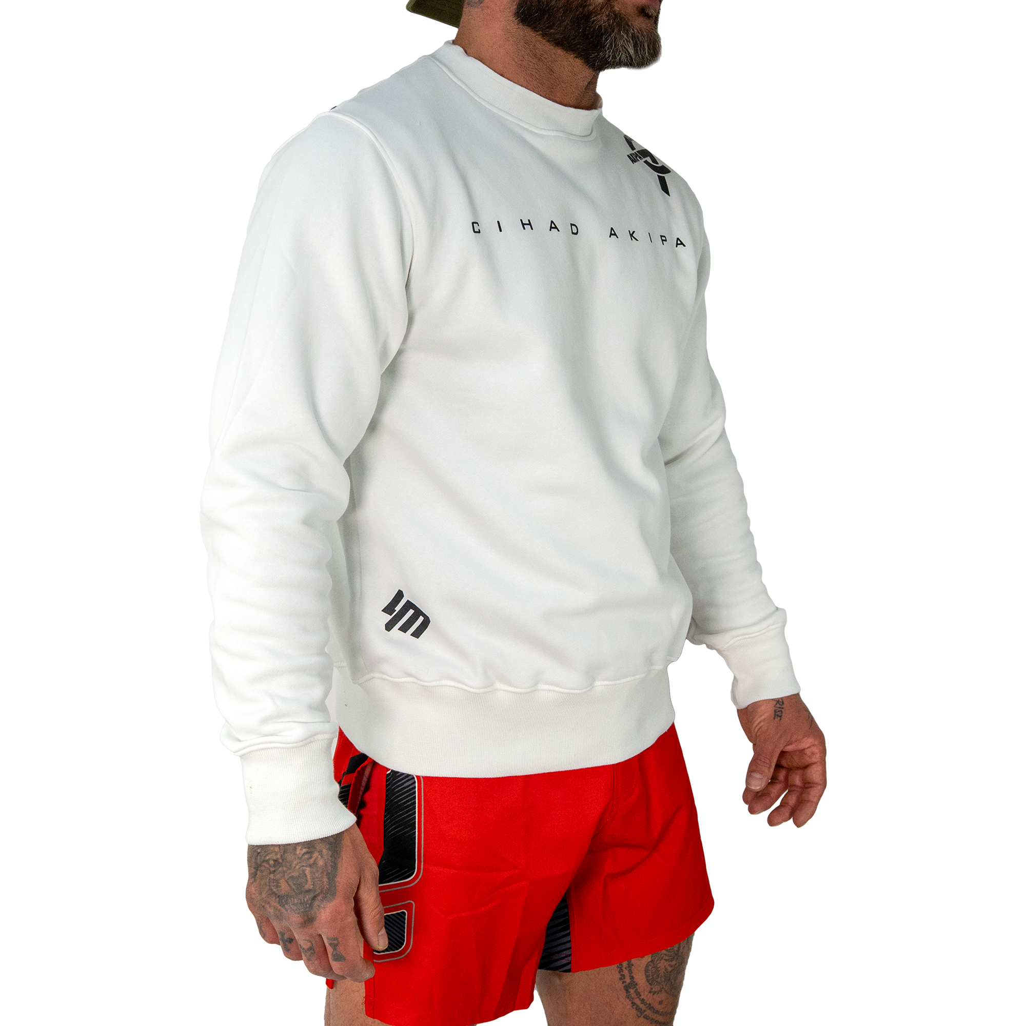 CIHAD AKIPA PULLOVER WEIß (Kopie) - Akipa Merch