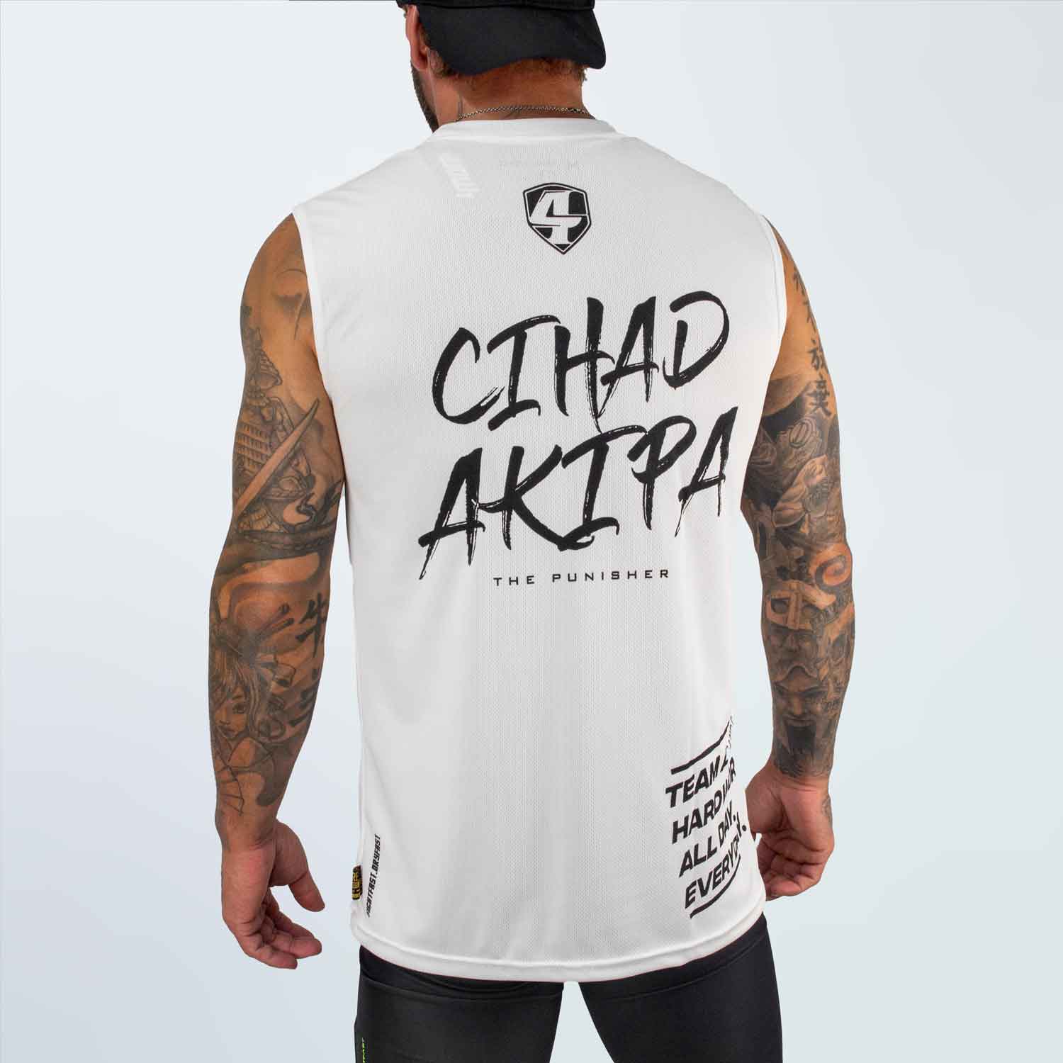 CIHAD AKIPA Tanktop Weiß ohne Kurdistan-Flagge - Akipa Merch