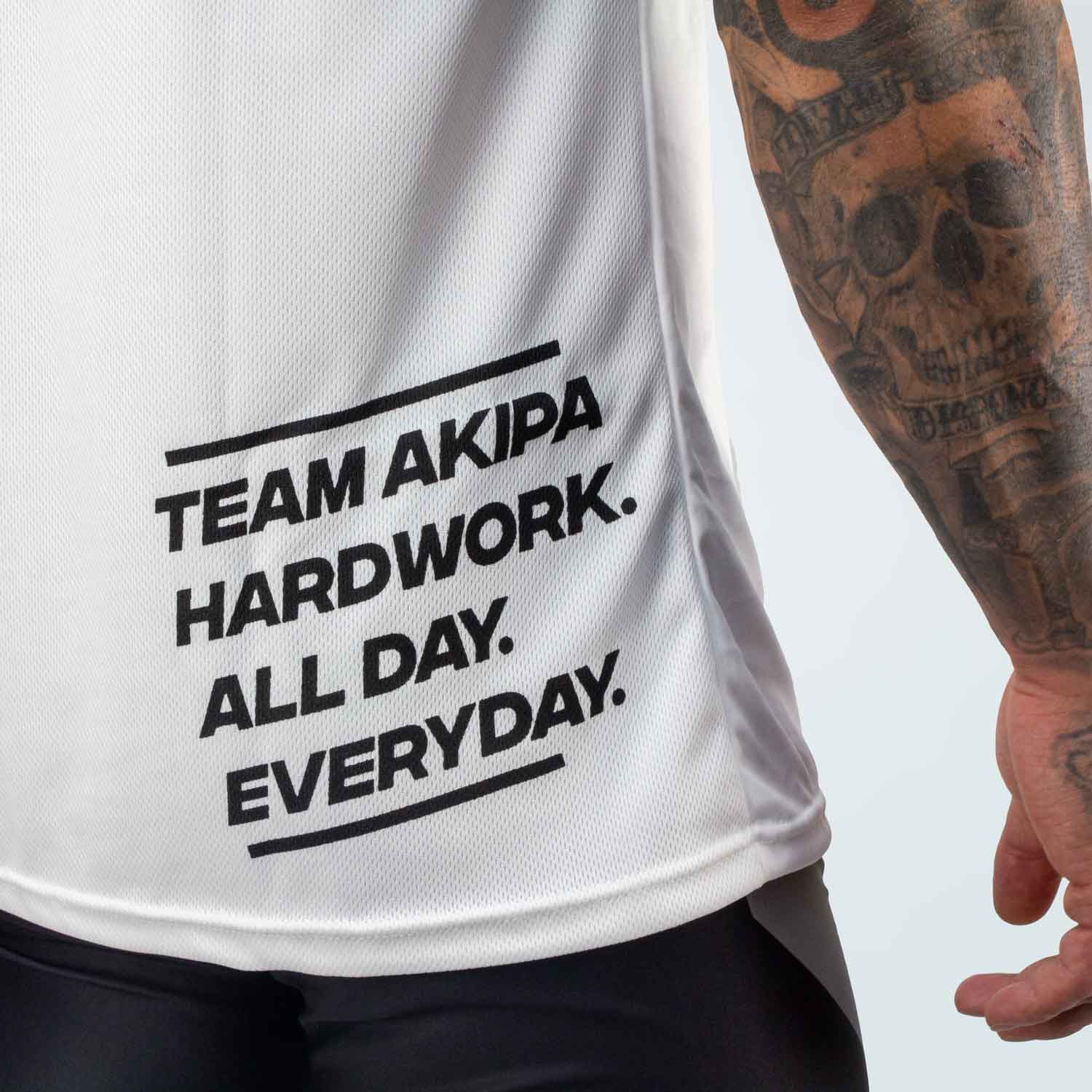 CIHAD AKIPA Tanktop Weiß ohne Kurdistan-Flagge - Akipa Merch