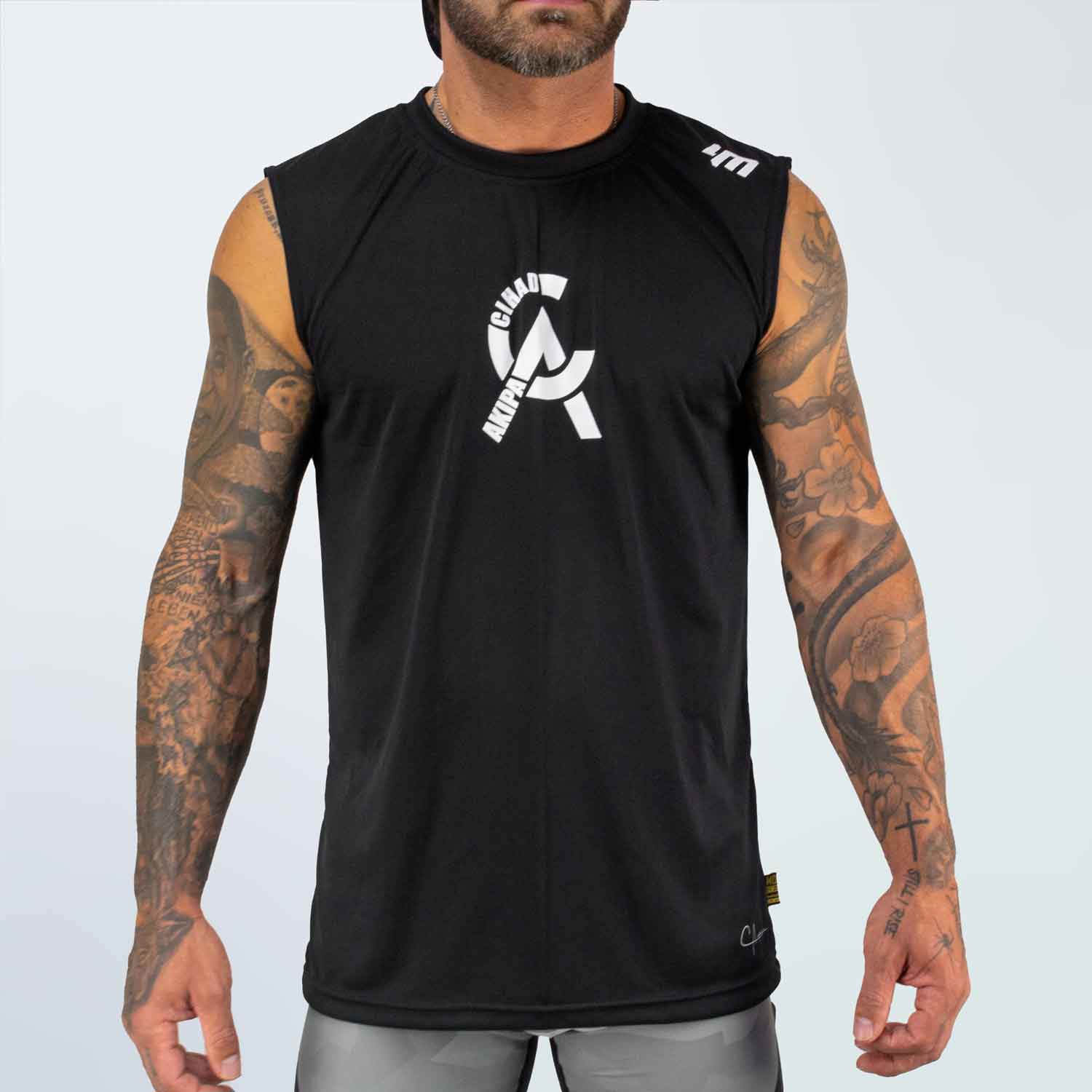 CIHAD AKIPA Tanktop Schwarz ohne Kurdistan-Flagge - Akipa Merch