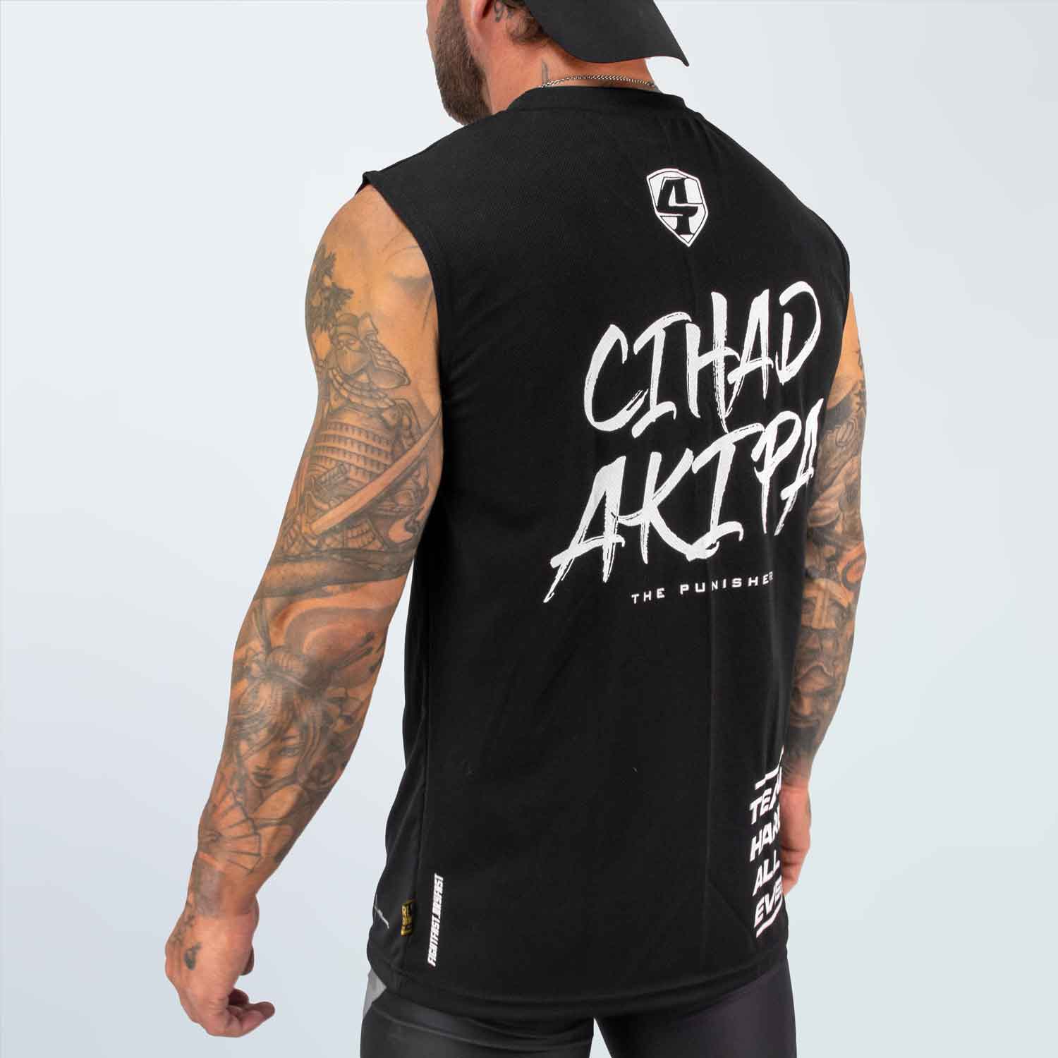 CIHAD AKIPA - Tanktop schwarz mit Kurdistan-Flagge