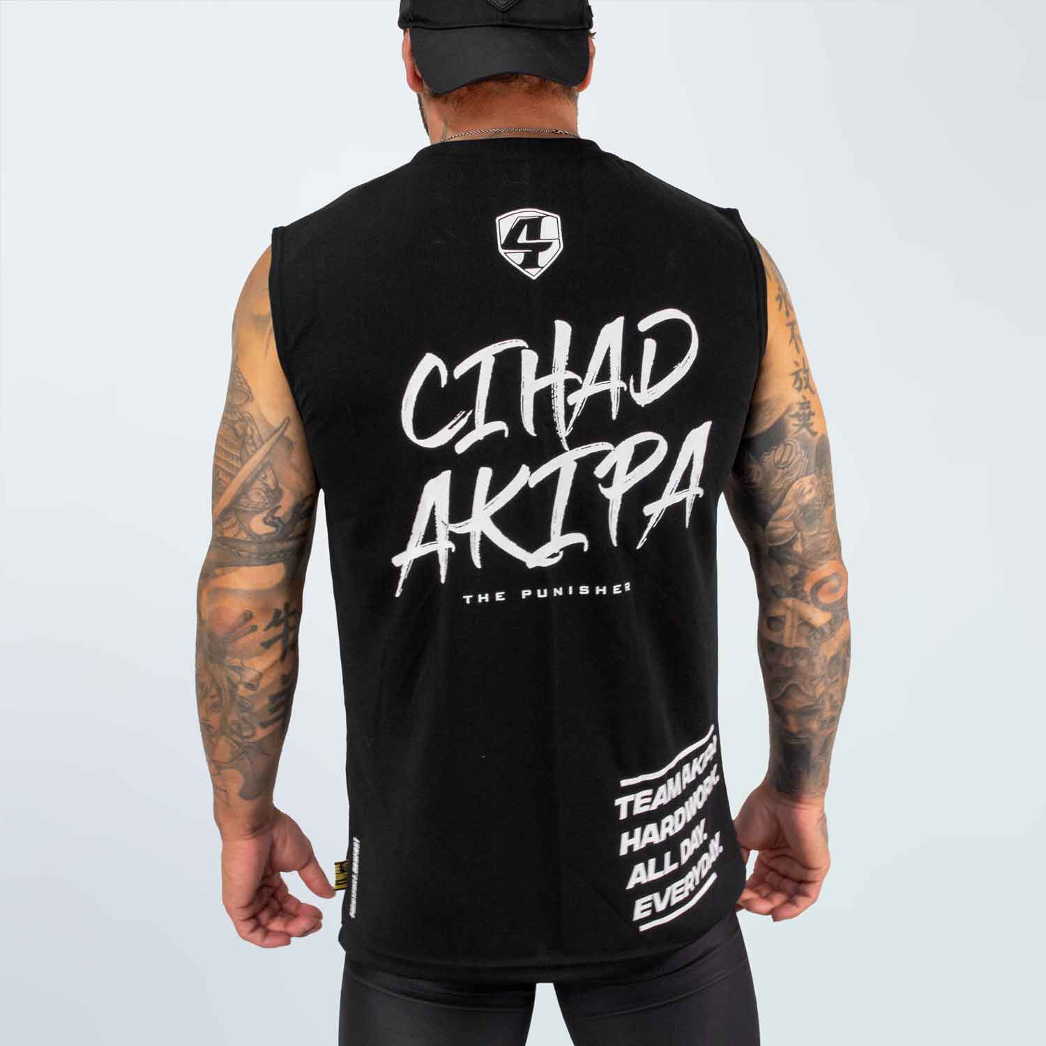 CIHAD AKIPA - Tanktop schwarz mit Kurdistan-Flagge