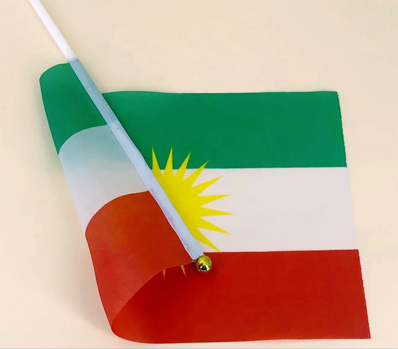 Kurdistan Flagge klein